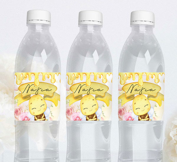 Ετικέτες για μπουκάλια νερού Μέλισσα (8 τεμ)