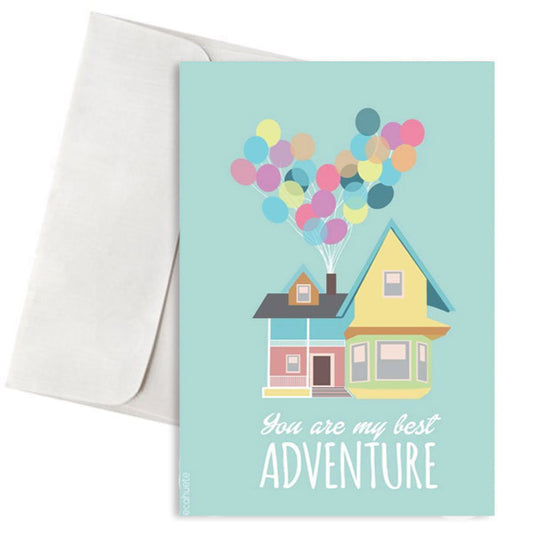 Ευχετήρια Κάρτα Ψηλά στον Ουρανό