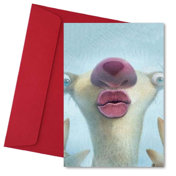 Ευχητήρια Κάρτα "Sid - Ice Age"