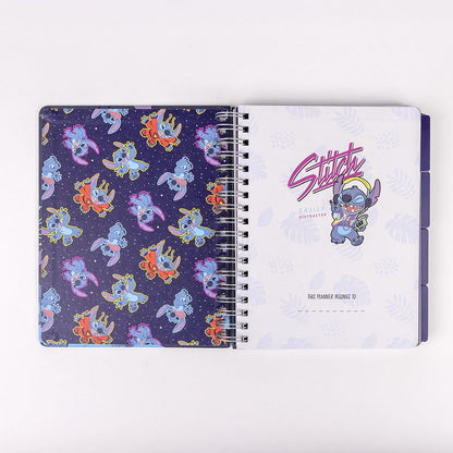 Εβδομαδιαίο Ημερολόγιο Stitch με Αυτοκόλλητα