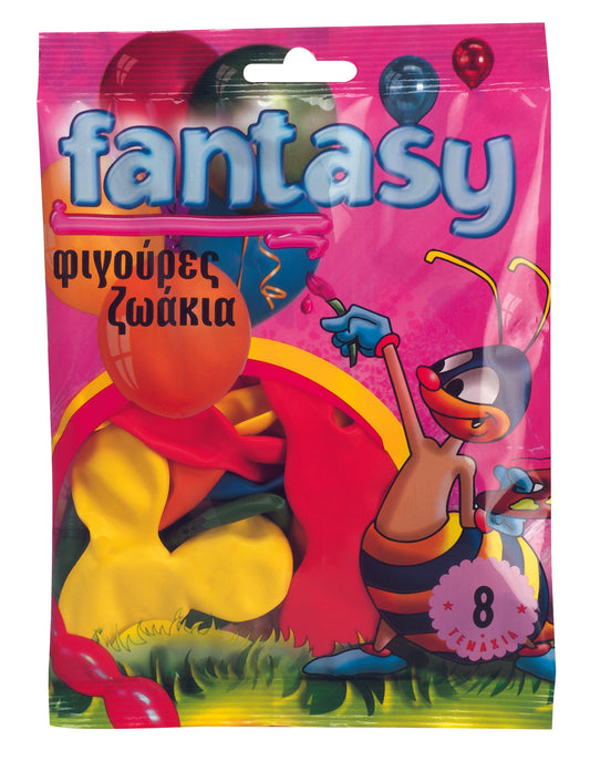 Μπαλόνια Fantasy ζωάκια /8 τεμ