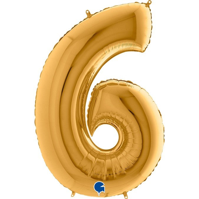 Μπαλόνια Αριθμοί Χρυσό 66 cm – 26″