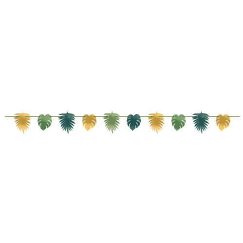 Foil Banner Τροπικά Φύλλα 365cm