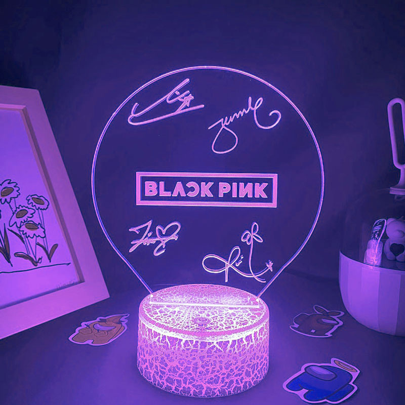 Φωτιστικό led με βάση - Blackpink