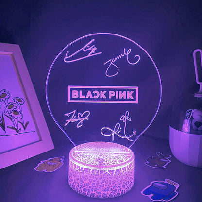 Φωτιστικό led με βάση - Blackpink