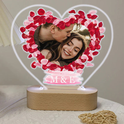 Φωτιστικό με φωτογραφία - Love Petals