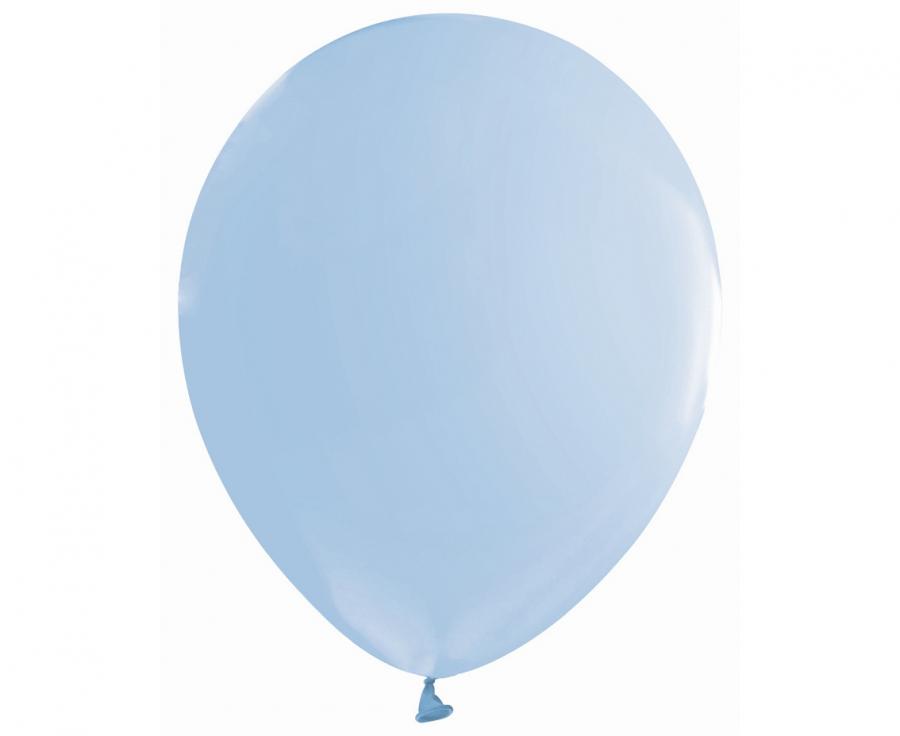Γαλάζια Macaron Latex μπαλόνια (10 τεμ)