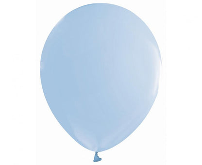 Γαλάζια Macaron Latex μπαλόνια (10 τεμ)
