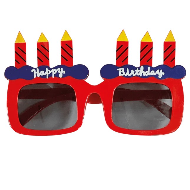 Γυαλιά πολλαπλών χρήσεων Happy Birthday- Κεράκια