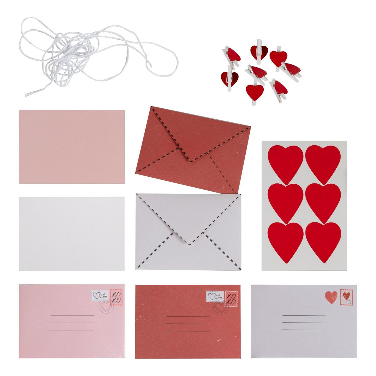 Γιρλάντα Αγίου Βαλεντίνου Love Notes 150cm