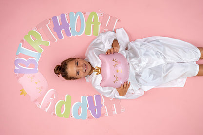 Γιρλάντα Birthday Γατούλα Πριγκίπισσα 2m
