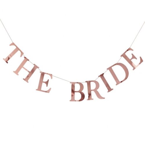 Γιρλάντα Bride για φωτογραφίες