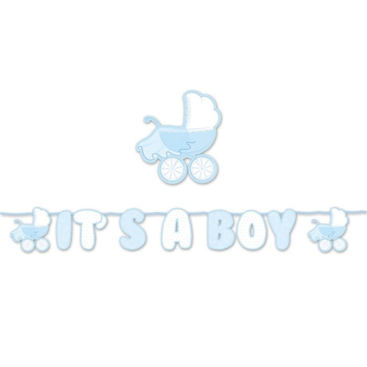 Γιρλάντα Καροτσάκι - It's A Boy 6m