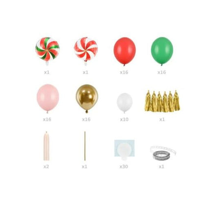 Γιρλάντα Μπαλονιών Candies (74 τεμ)