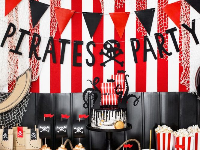 Γιρλάντα Pirates Party 1m