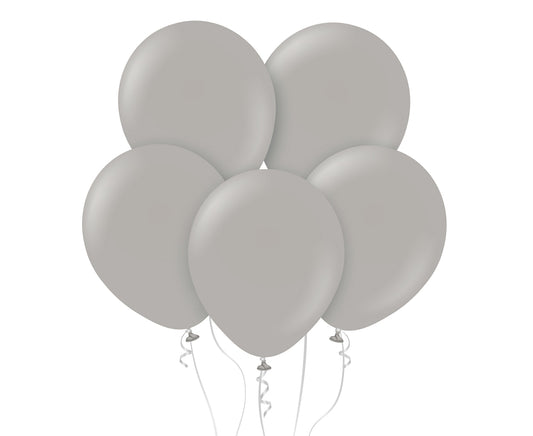 Γκρι Latex μπαλόνια (10 τεμ)