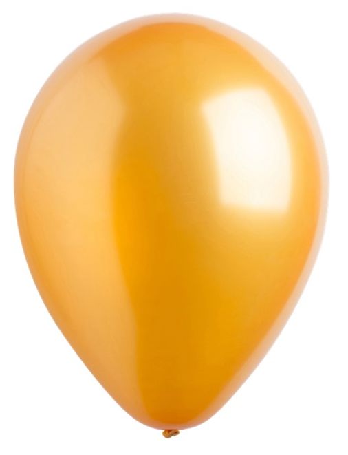 Μπαλόνια Λάτεξ Metal 9 Χρυσό /100 τεμ