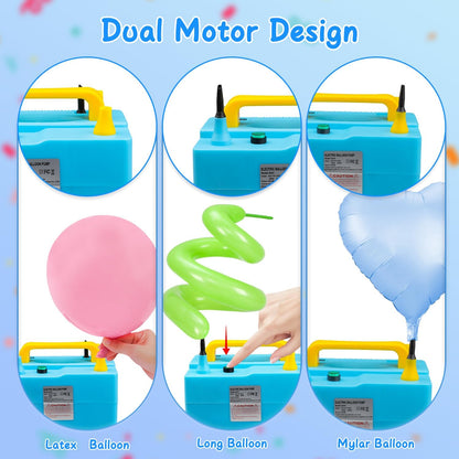 Ηλεκτρική Φουσκωτήρα Μπαλονιών Dual Motors
