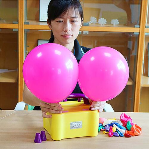 Ηλεκτρική Φουσκωτήρα μπαλονιών με 2 ακροφύσια