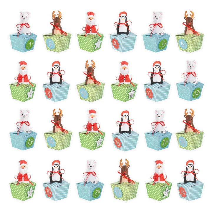 Ημερολόγιο Advent Calendar - Christmas boxes (24 τεμ)