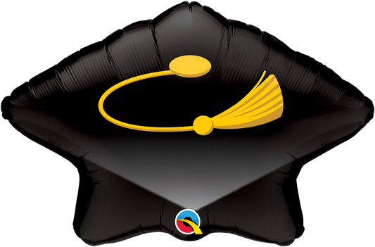 Μπαλόνι Φοιλ Σχήμα 21 Καπέλο Αποφοίτησης / 54 εκ