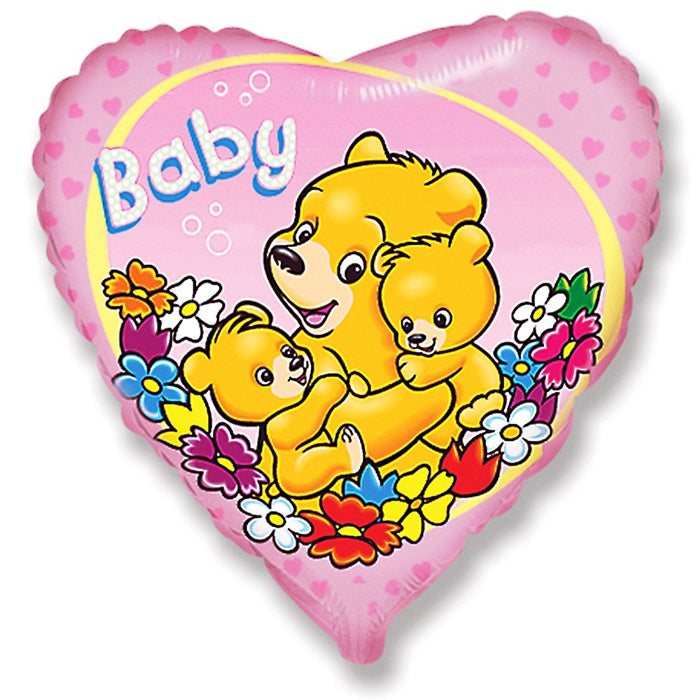 Μπαλόνι Φοιλ 18 Baby Girl  / 46 εκ Ασυσκεύαστο