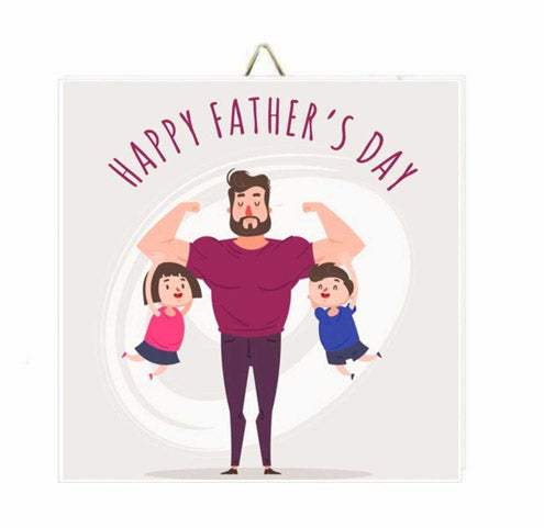 Καδράκι Γιορτή του Πατέρα Arms