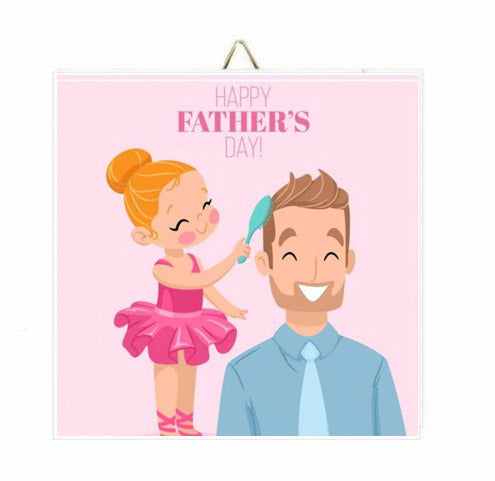 Καδράκι Happy Father's Day Ballet