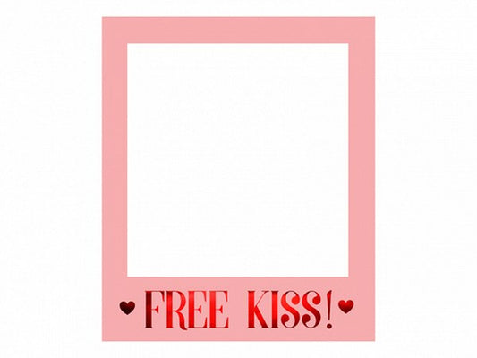 Κάδρο PhotoBooth Free Kiss