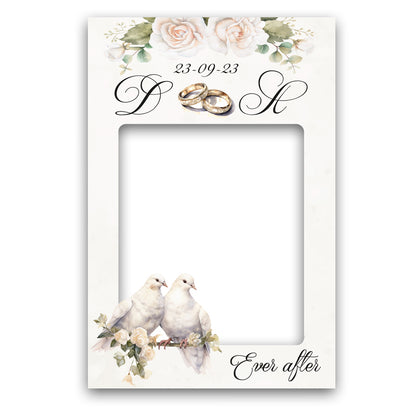 Κάδρο Photo Booth Γάμου - Ever After