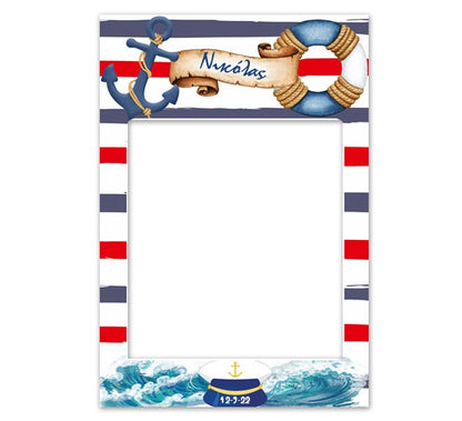 Κάδρο Photobooth Ναυτικό