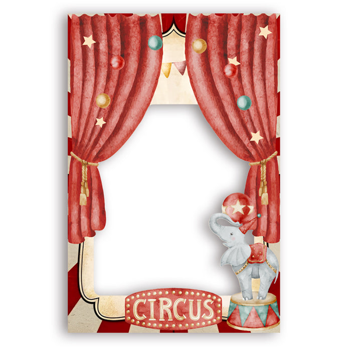 Κάδρο Photobooth Τσίρκο