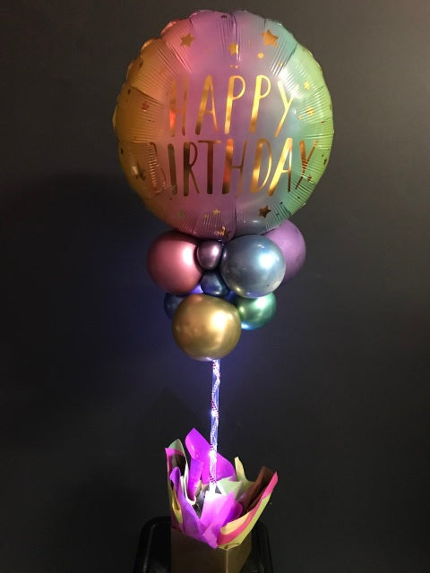 Καλαμάκι στήριξης για μπαλόνι με κλιπ 40cm