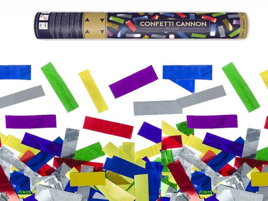 Κανονάκι με Πολύχρωμο Κομφετί - 60 cm