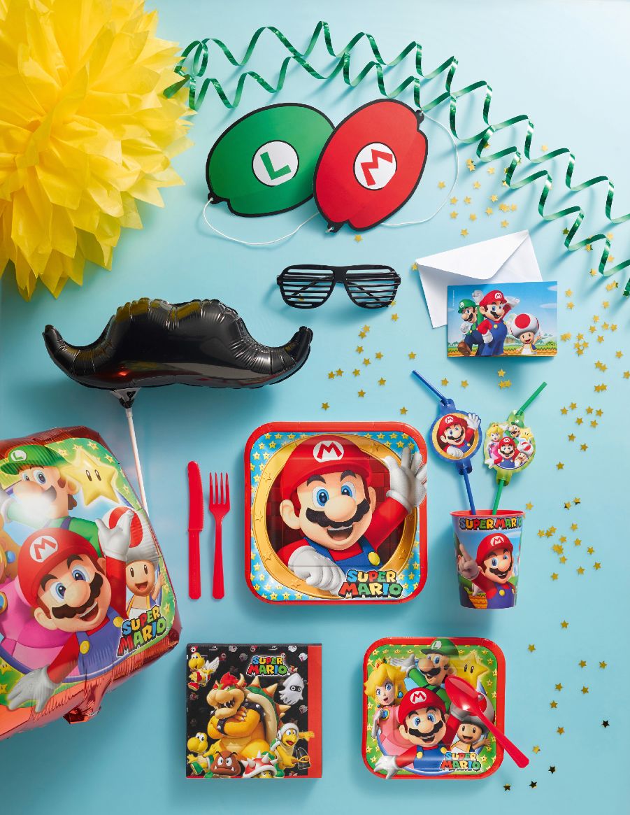 Καπέλα πάρτυ Super Mario (8 τεμ)