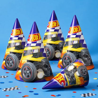 Καπελάκια πάρτυ – Hot Wheels (6 τεμ)