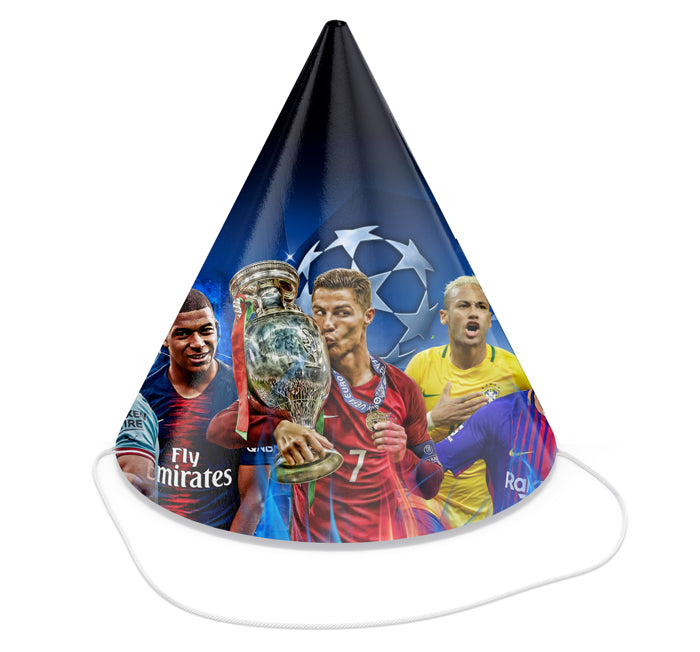 Καπελάκια πάρτυ Ποδοσφαιριστες (4 τεμ)