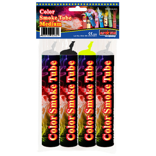 Καπνογόνο Color Smoke Tube (4 τεμ)