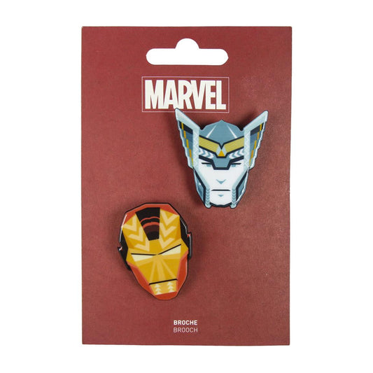 Kαρφίτσες Avengers - Iron Man & Thor