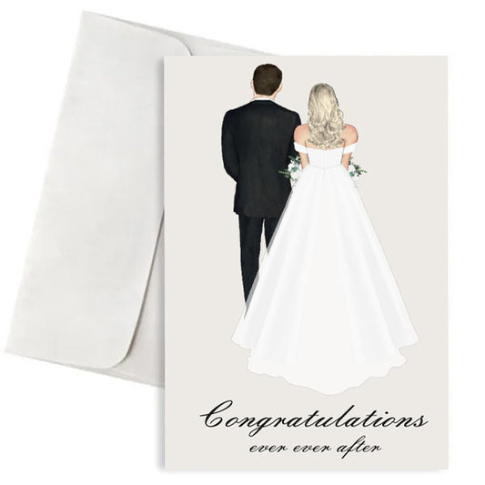 Ευχετήρια Κάρτα Γάμου - Ever ever After