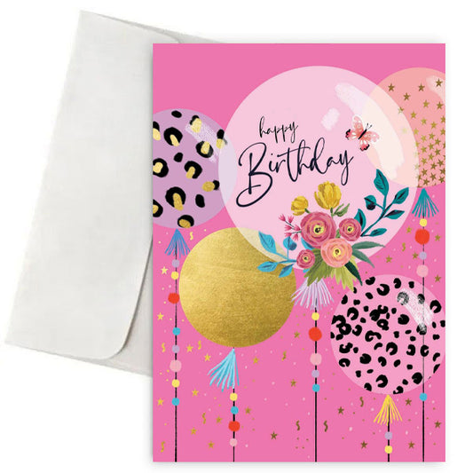 Κάρτα Γενεθλίων - Birthday Balloons