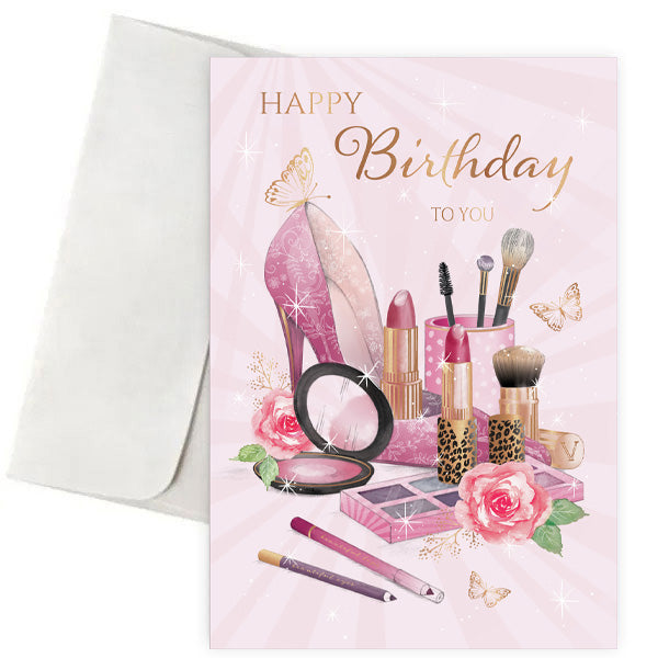 Ευχετήρια Κάρτα - Glam Girl