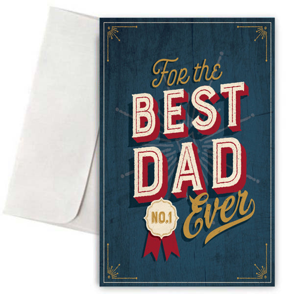 Κάρτα για Μπαμπά - Greatest Dad in the World