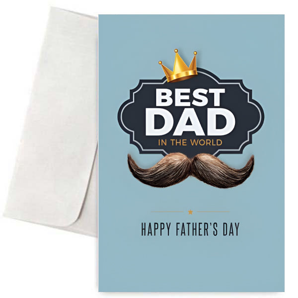 Κάρτα για Μπαμπά - Best Dad