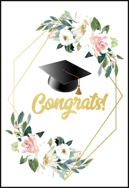 Κάρτα Αποφοίτησης "Congrats"