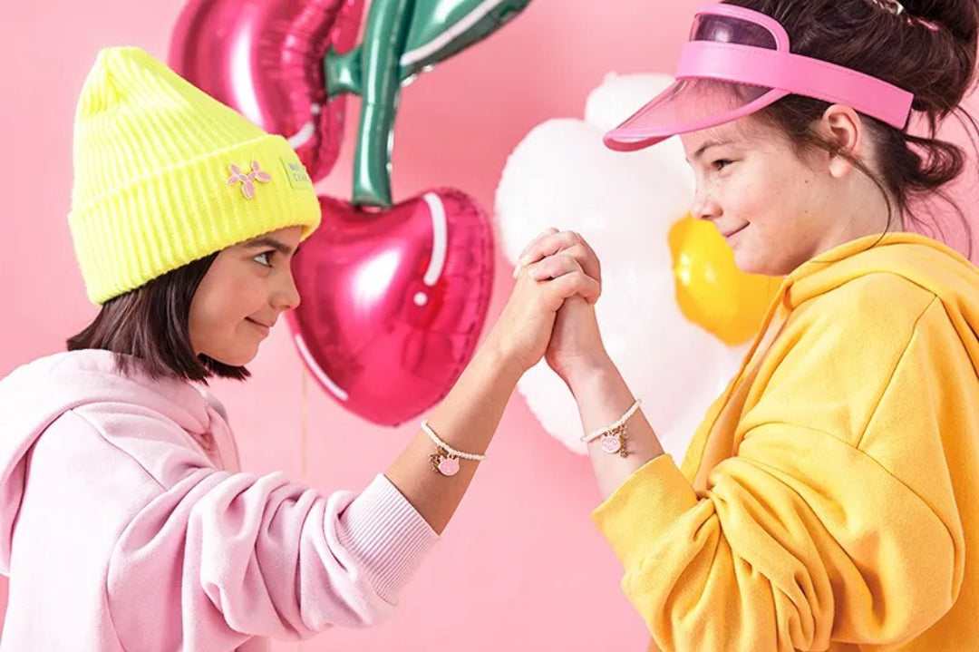 Κάρτα με βραχιόλια Best Friends