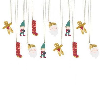 Καρτελάκια για Χριστουγεννιάτικα Δώρα (12 τεμ)