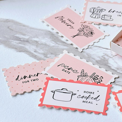 Κάρτες Αγίου Βαλενίνου με ιδέες για ραντεβού (10 τεμ)