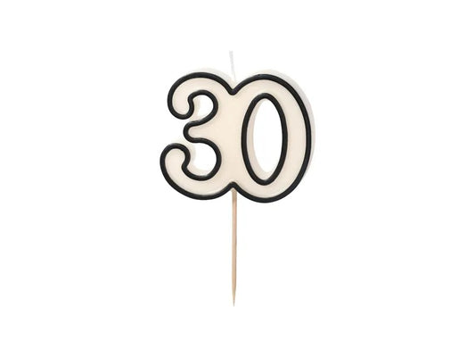 Κεράκι γενεθλίων "30"