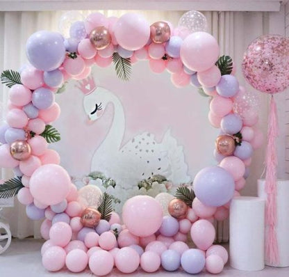 Κυκλική μεταλλική βάση για μπαλόνια/μουσαμά (3 μεγέθη) - 2m